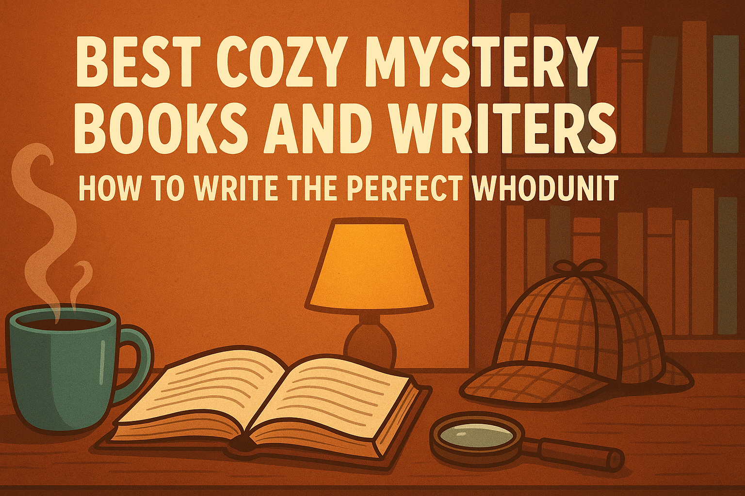 Cozy Mystery Books and Writers