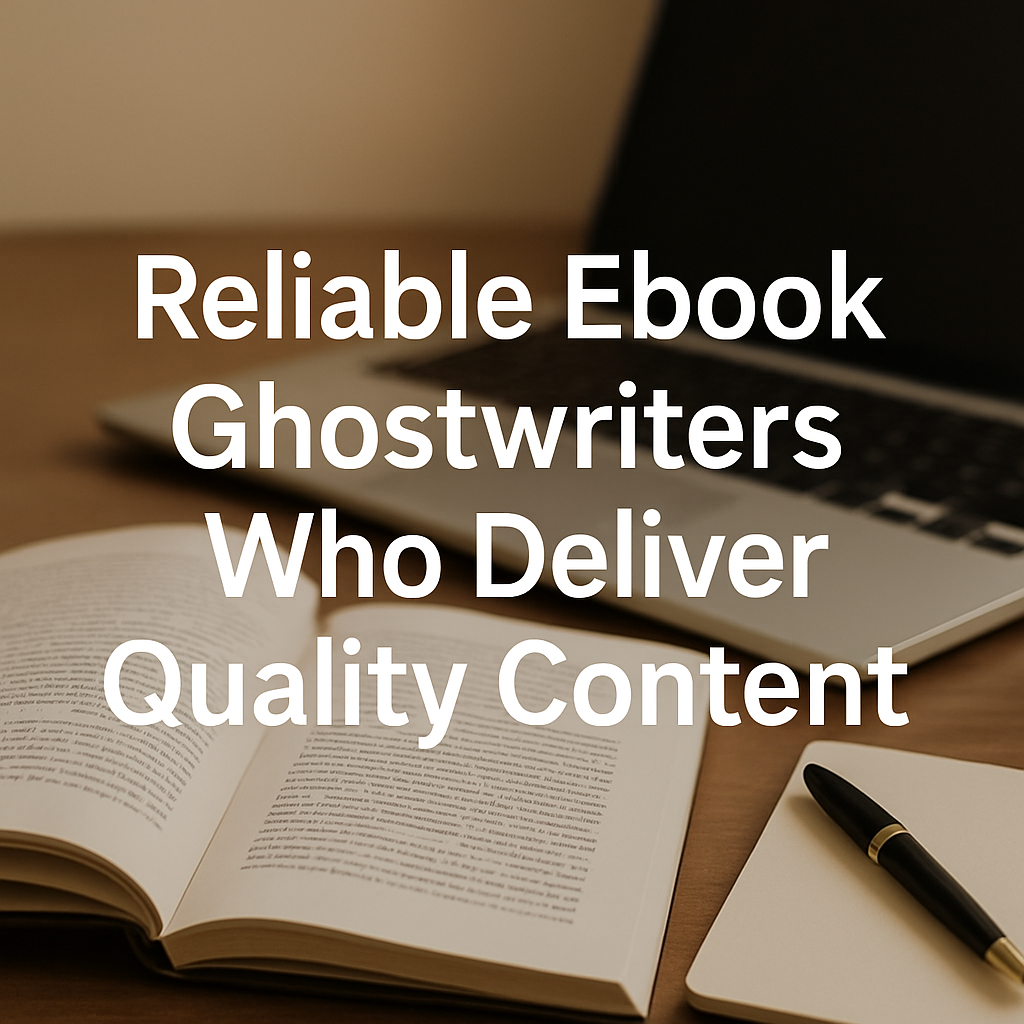 Reliable Ebook Ghostwriters